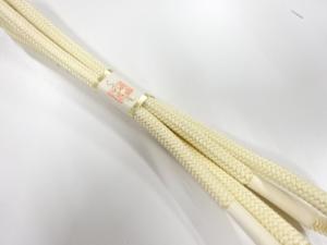 未使用品　正絹　手組帯締め